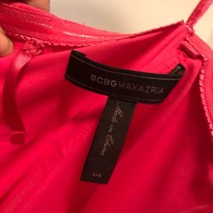 BCBG Pink Prom Dress